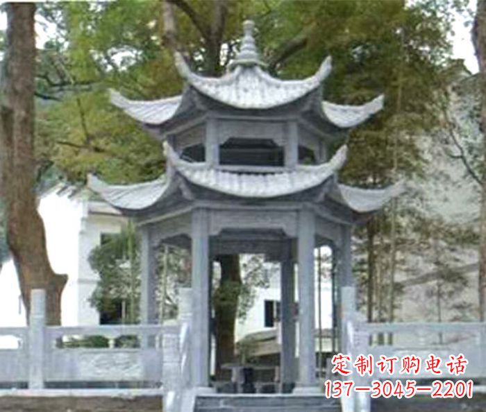 郑州中领雕塑凉亭石雕——传承古典精髓,融情于雕塑之中