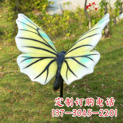 郑州色彩丰富的仿真蝴蝶雕塑