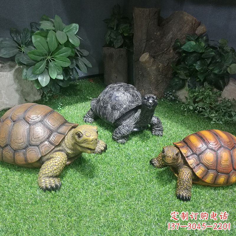 郑州仿真乌龟花园庭院水景池塘装饰雕塑