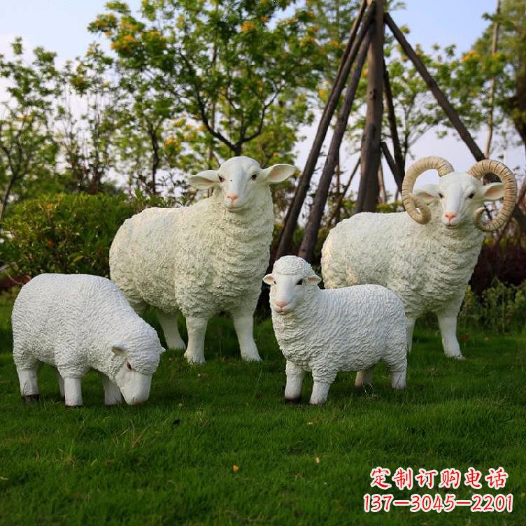 郑州精美玻璃钢动物雕塑