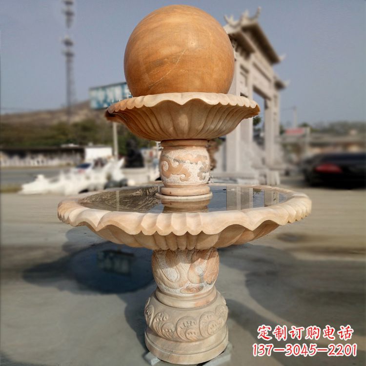 郑州风水球石雕塑