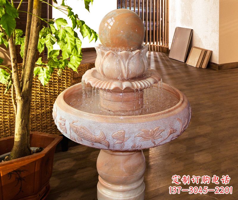 郑州风水球石雕图片