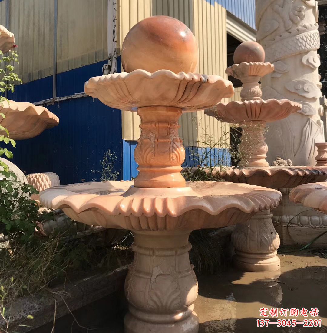 郑州各类石雕风水球