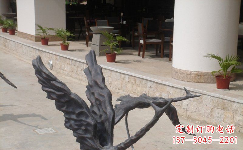 郑州中领雕塑精美大雁铜雕