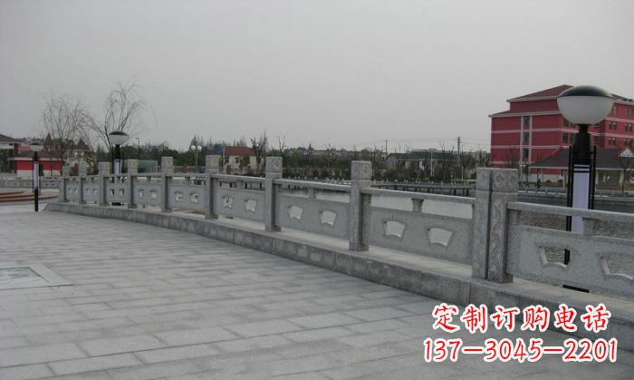 郑州公园仿古石栏板 (2)