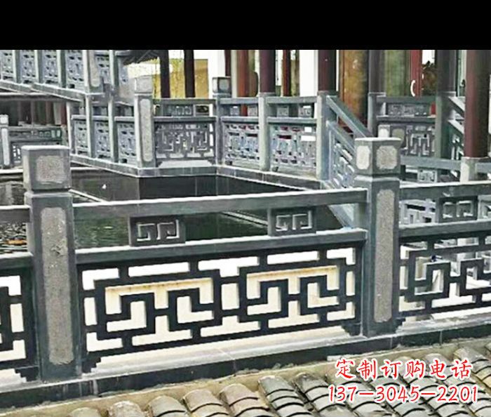 郑州中领雕塑精致仿古石栏板