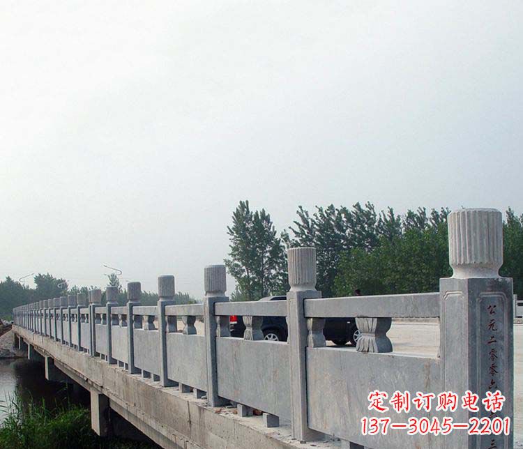 郑州中领雕塑-仿古石栏板景观石雕