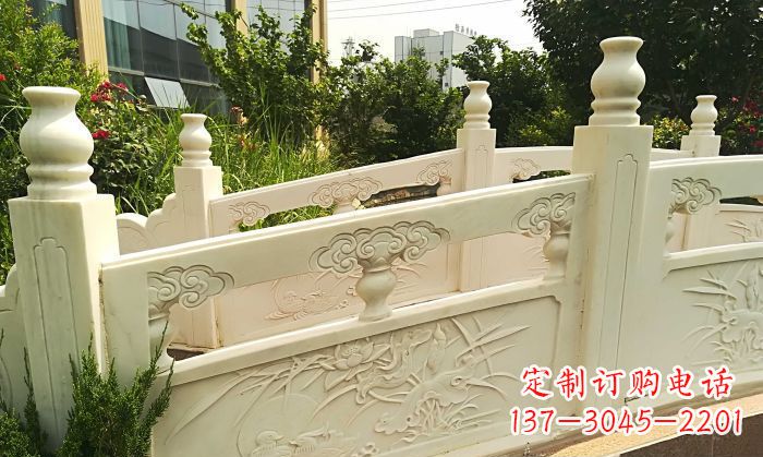 郑州公园汉白玉石拱桥 (3)