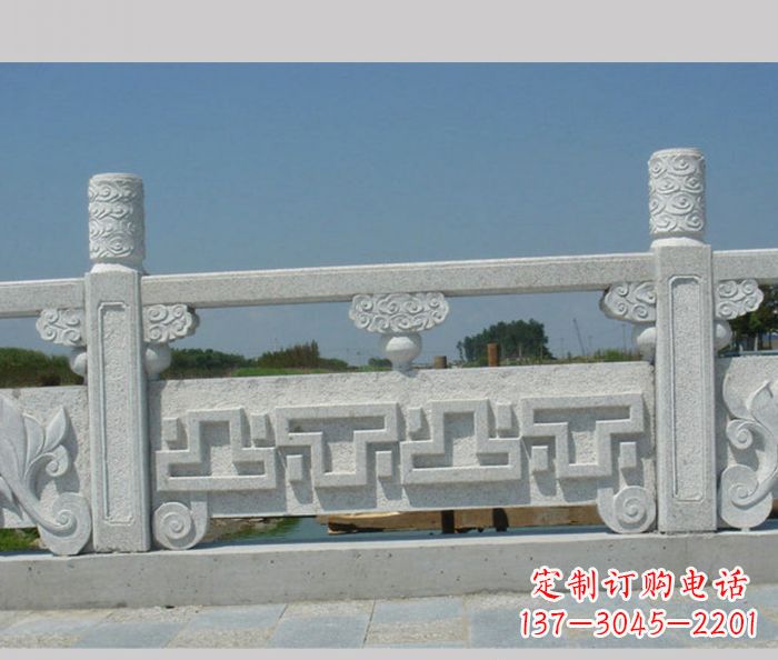 郑州公园景观大理石栏板雕塑