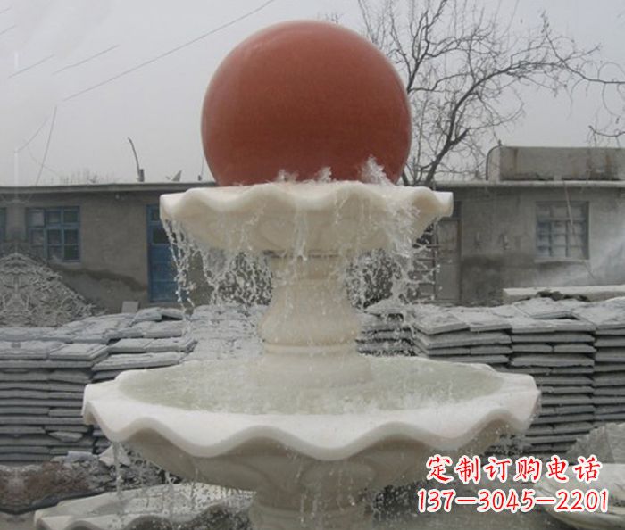 郑州精美风水球石雕