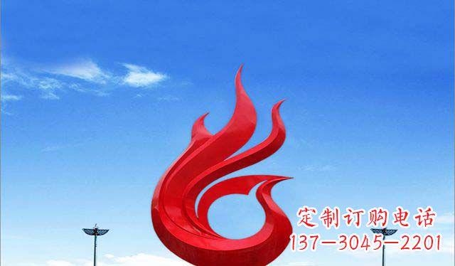 郑州优雅定制,高贵不锈钢凤凰雕塑