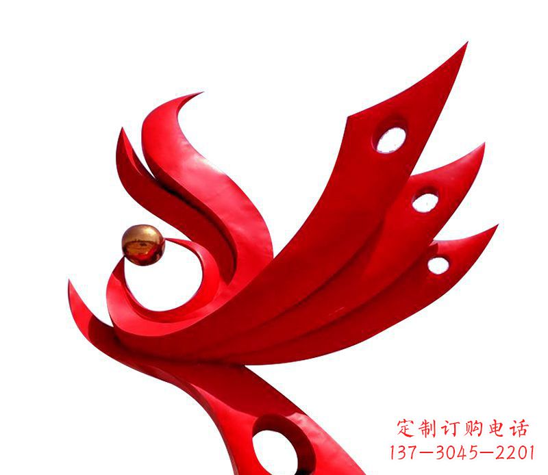 郑州凤凰雕塑,装点你的社区