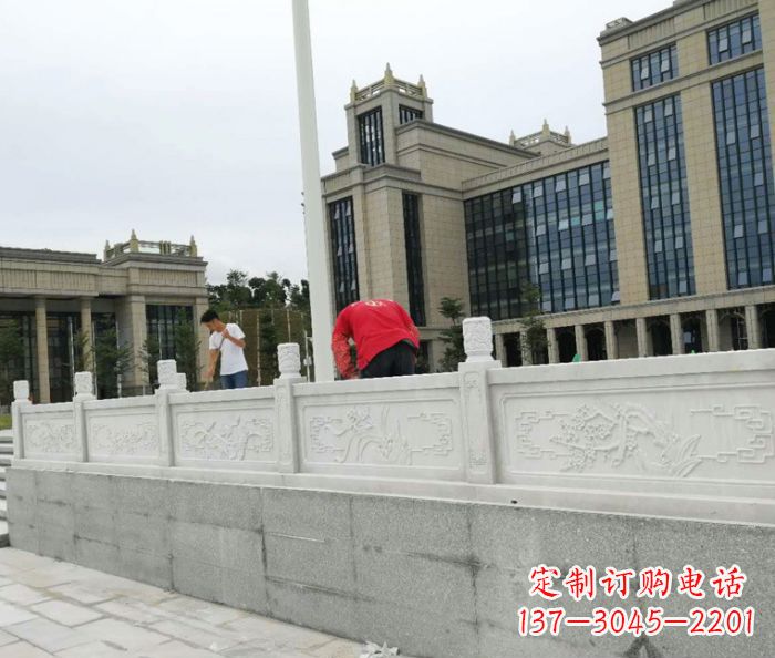 郑州精美大理石栏板雕塑