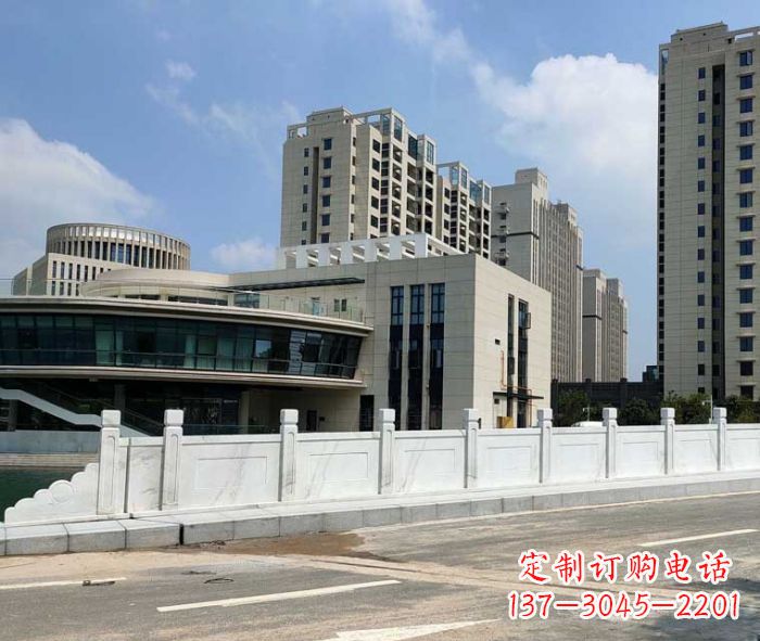 郑州享受精美的广场景观大理石栏板雕塑