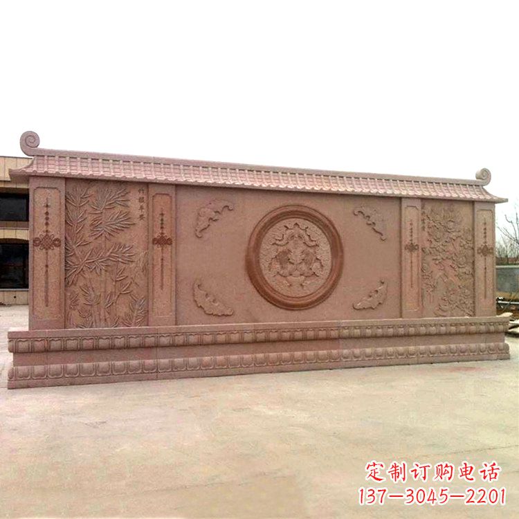郑州广场影壁石雕