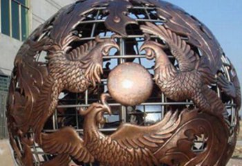 郑州中领雕塑定制经典龙凤雕塑；