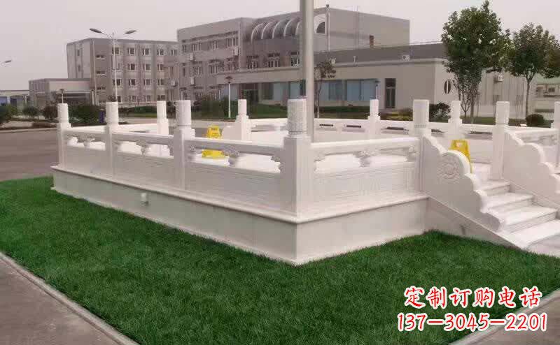 郑州汉白玉升旗台雕塑1