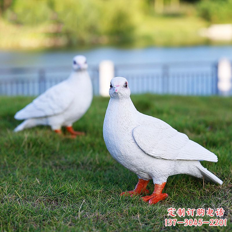郑州和平鸽与少女雕塑
