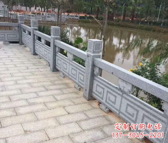 郑州护城河建筑石雕栏板 (4)