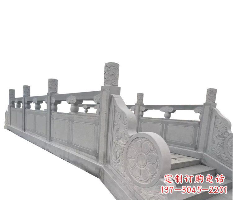 郑州中领雕塑精美的大理石栏板石雕