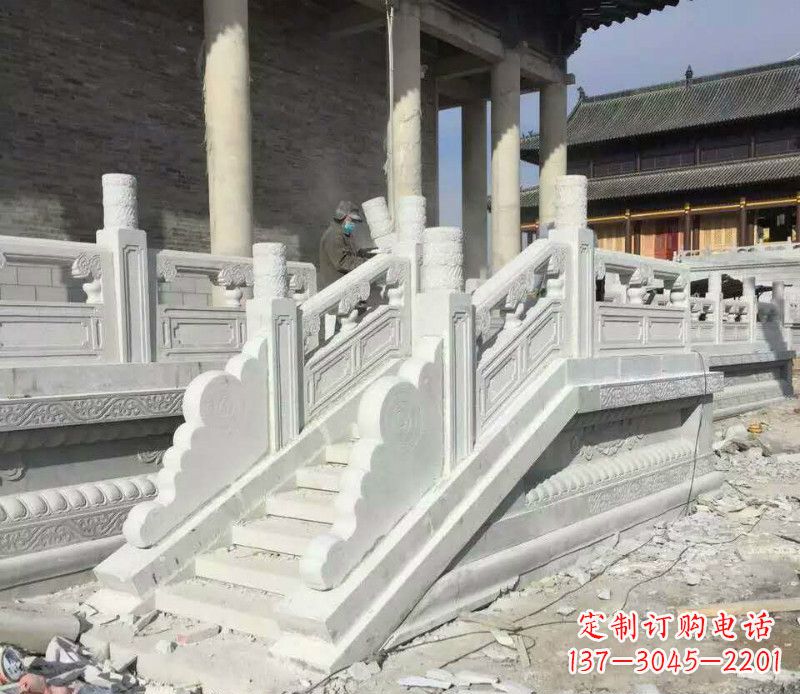郑州大理石栏板石雕,精美绝伦,让建筑锦上添花