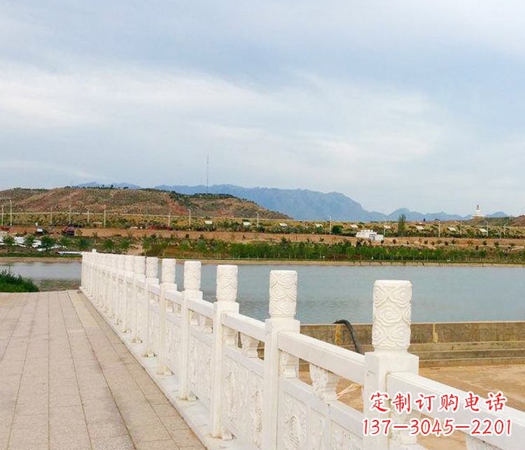 郑州高贵大气的石头栏板雕塑