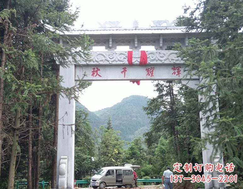 郑州牌坊雕塑--精致与稳定的象征
