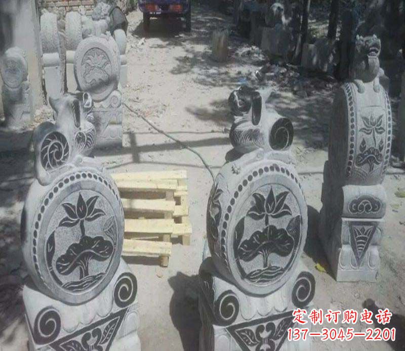 郑州专业门墩雕塑制作打造精美高品质雕塑