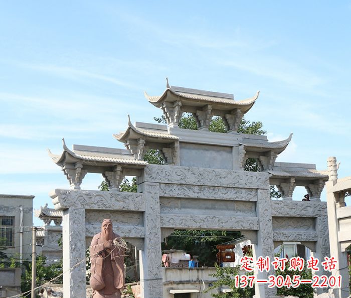 郑州牌坊石雕,为您增添质感与智慧的魅力