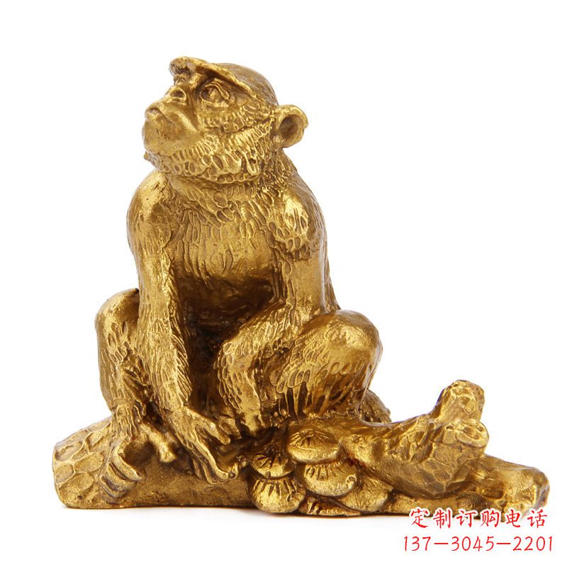 郑州铸铜鎏金动物雕塑,给家居添彩