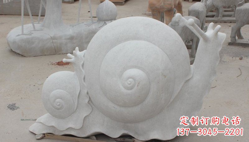 郑州石雕蜗牛