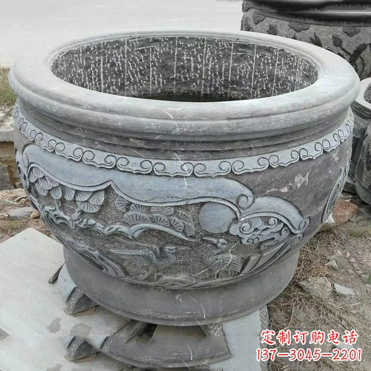 郑州石刻园林鱼缸
