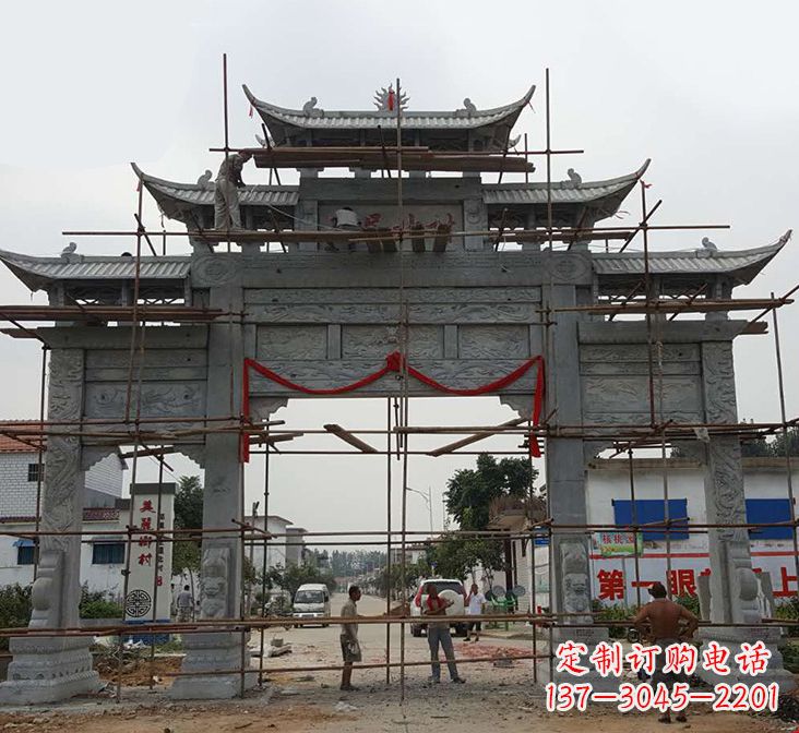 郑州石牌坊雕塑