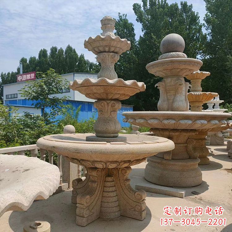 郑州石喷泉 石雕刻
