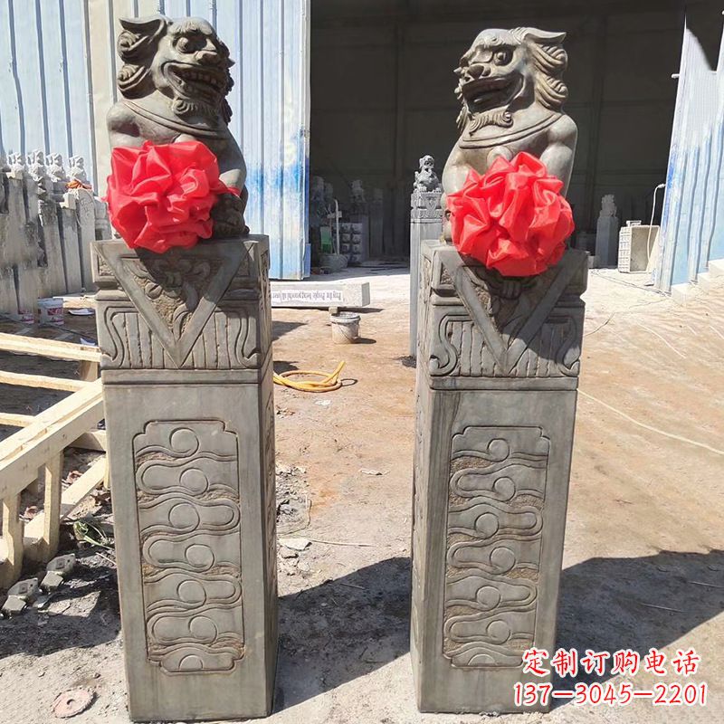 郑州石狮子栓马桩