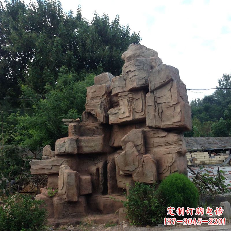 郑州石头(塑石)假山