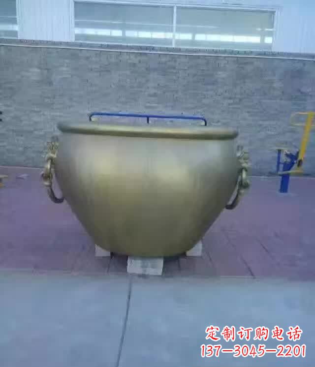 郑州水缸铜雕塑