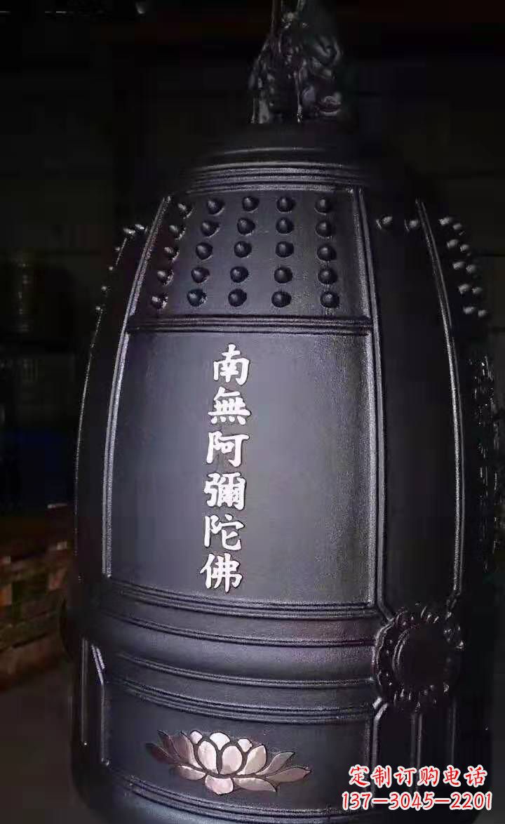 郑州寺庙铜钟雕塑户外景观雕塑