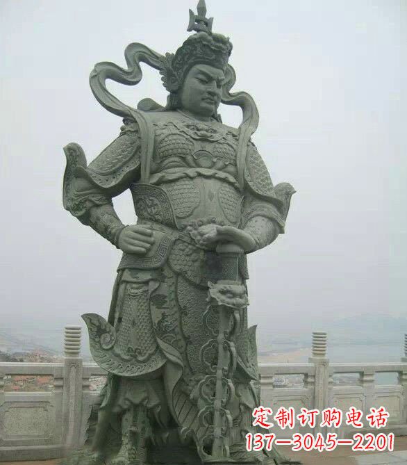 郑州寺庙韦陀菩萨石雕