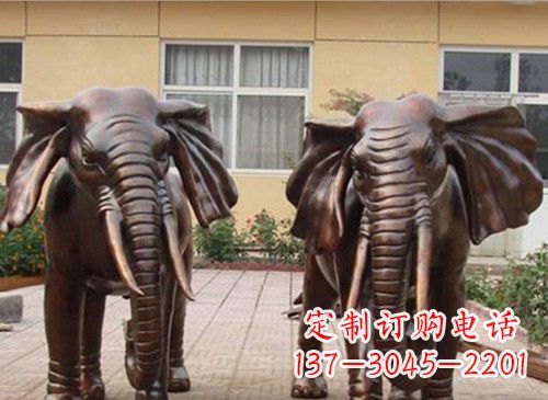 郑州铜雕大象222