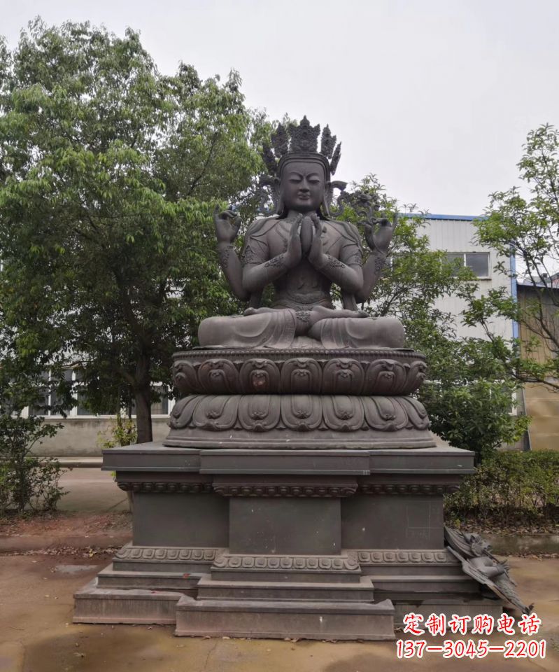 郑州铜雕密宗佛寺庙佛像雕塑