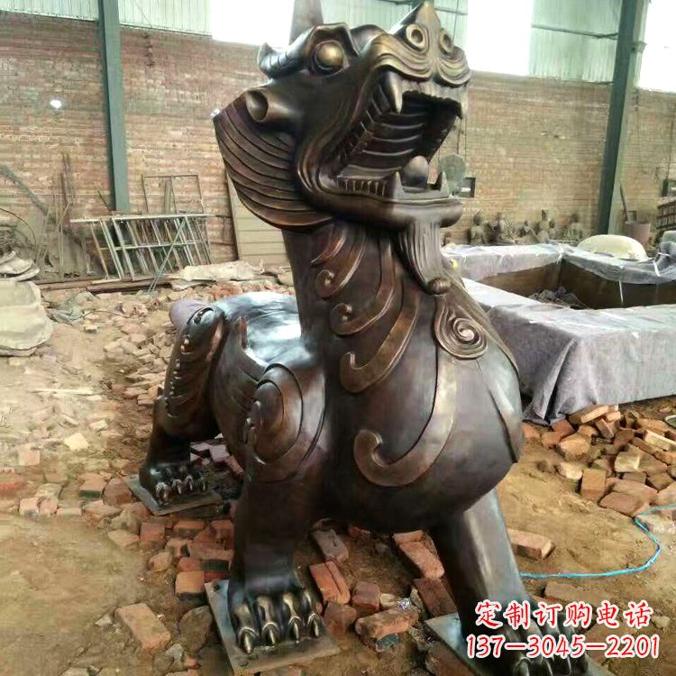 郑州铜雕貔貅镇宅辟邪