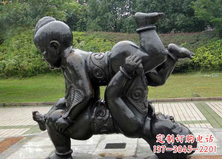 郑州顽皮的小孩
