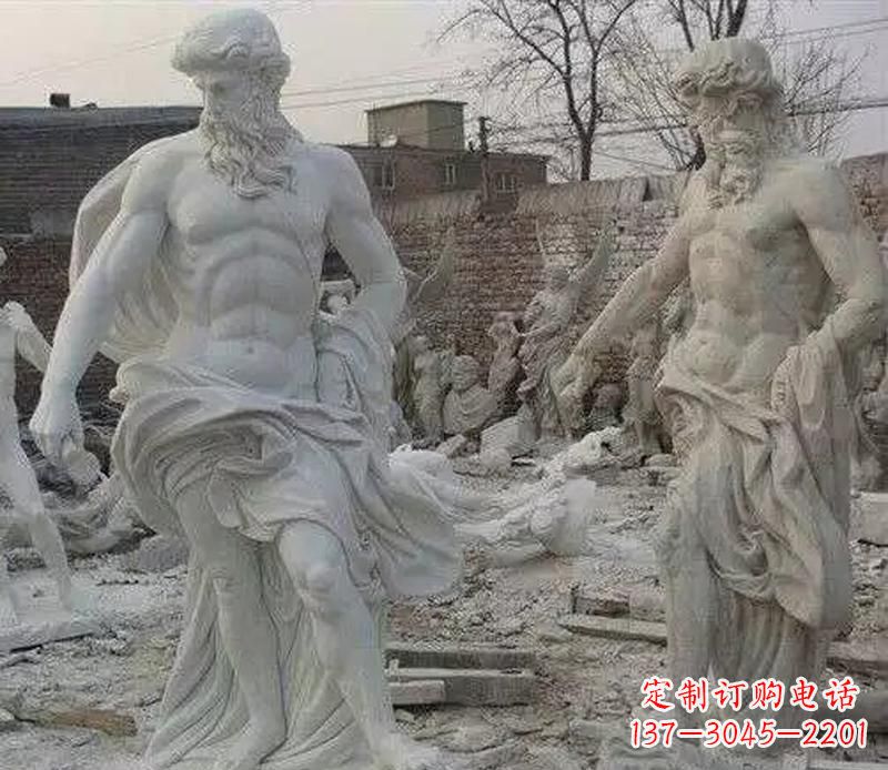 郑州西方阿基米德人物石雕