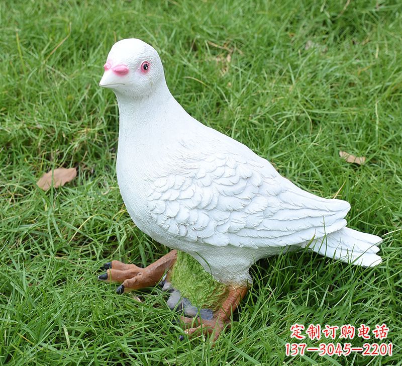 郑州西方的鸽子雕塑