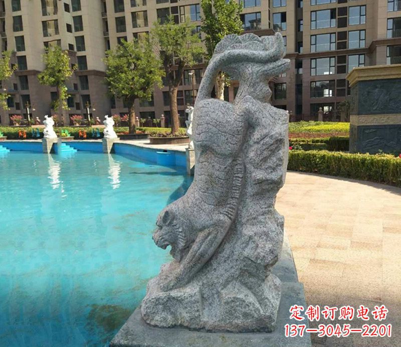郑州下山老虎石雕