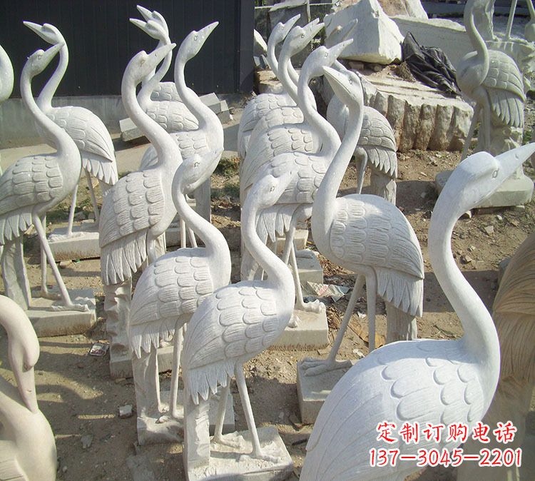 郑州仙鹤石雕石雕
