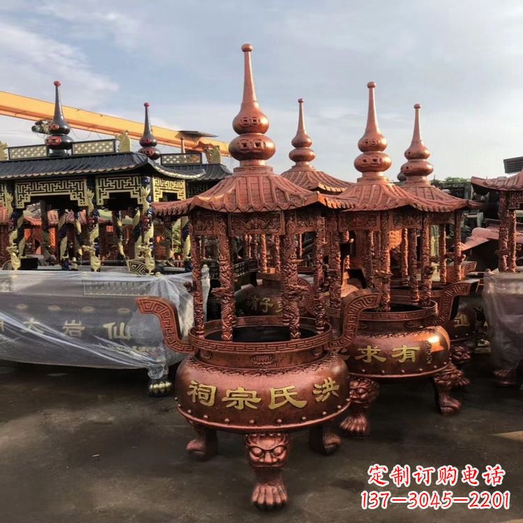 郑州香炉铜雕