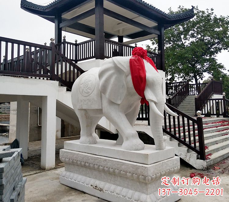 郑州小孩大象石雕