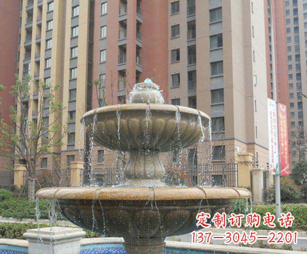 郑州小区景观大理石喷泉石雕